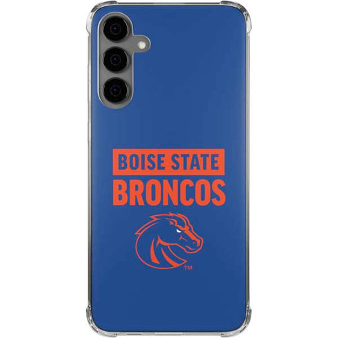 Boise State University Broncos Galaxy S24 Plus Clear Case